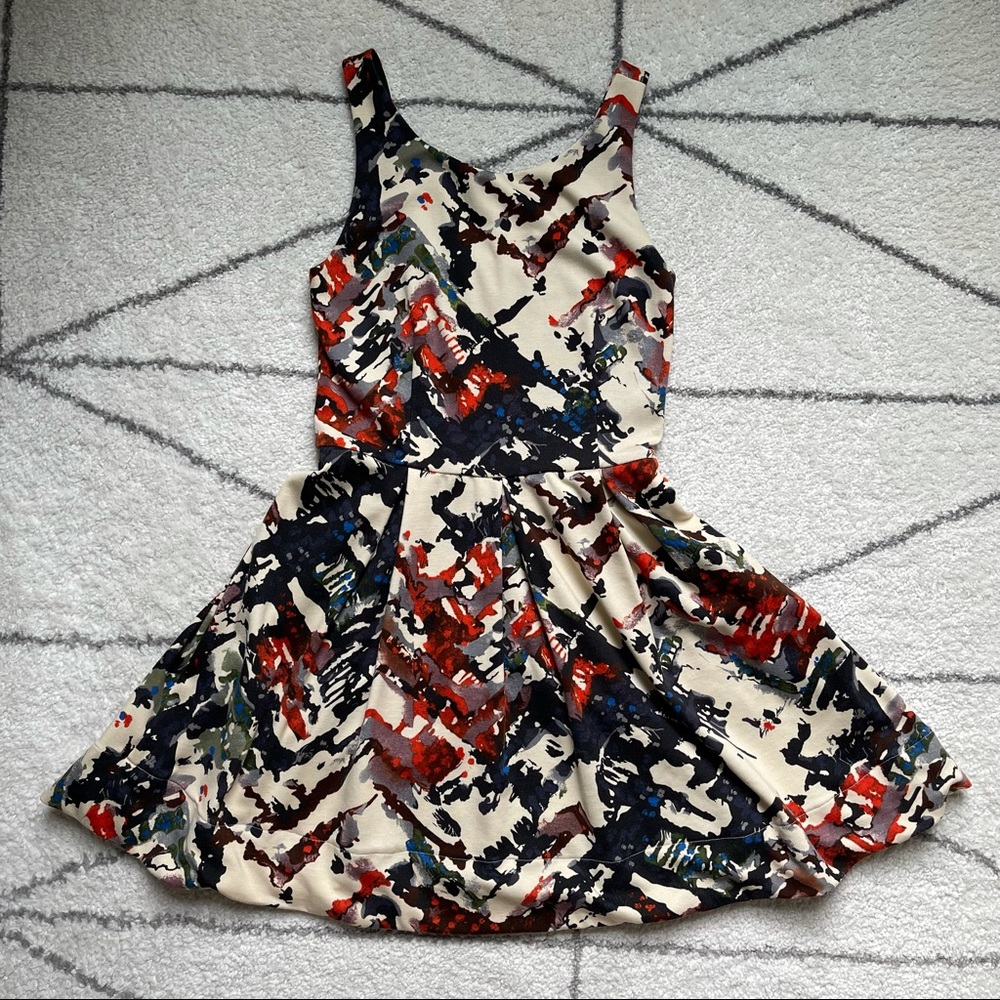 Anthropologie Maeve Sleeveless Zip Dress, size S